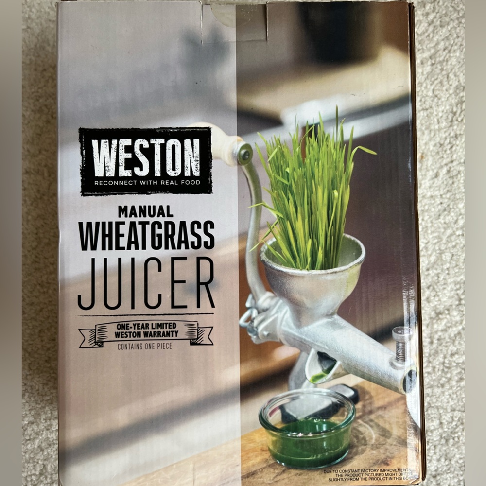 Weston Manual Wheatgrass Juicer